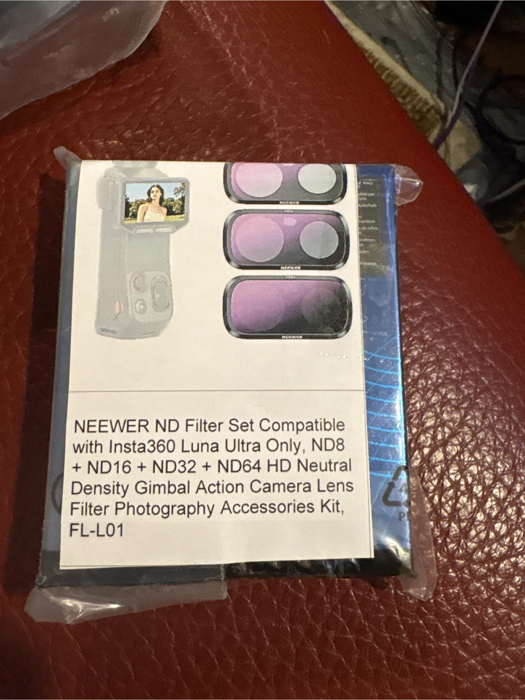 Neewer ND Filter Set for Insta360 Luna Ultra