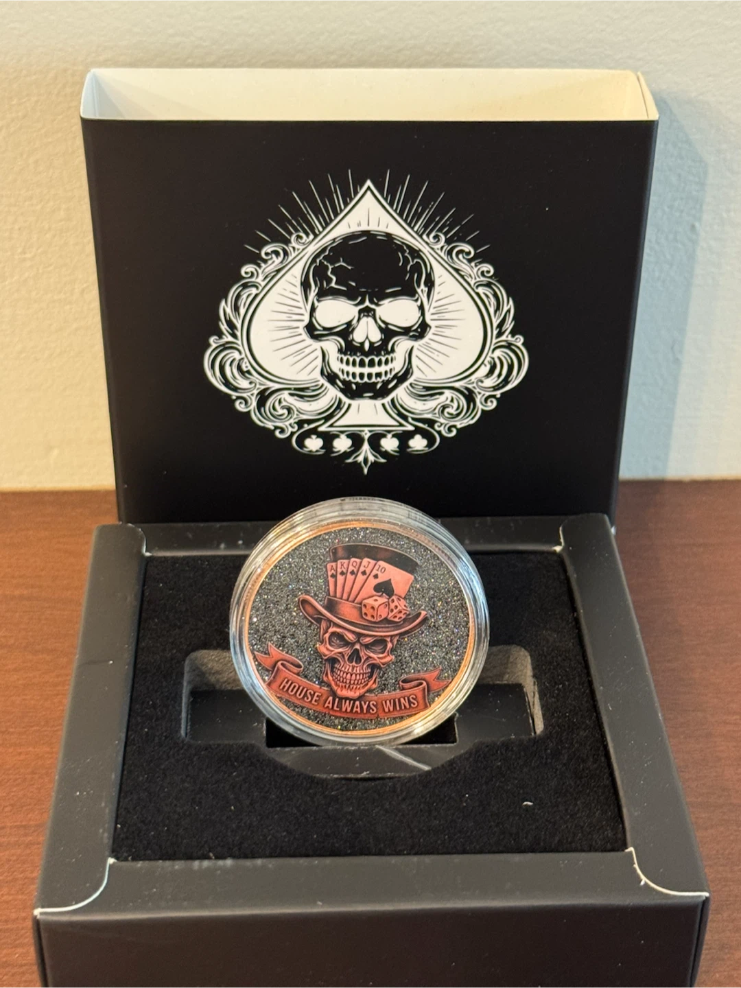 All In 1 oz Fine Copper Round the house always wins - photo 5