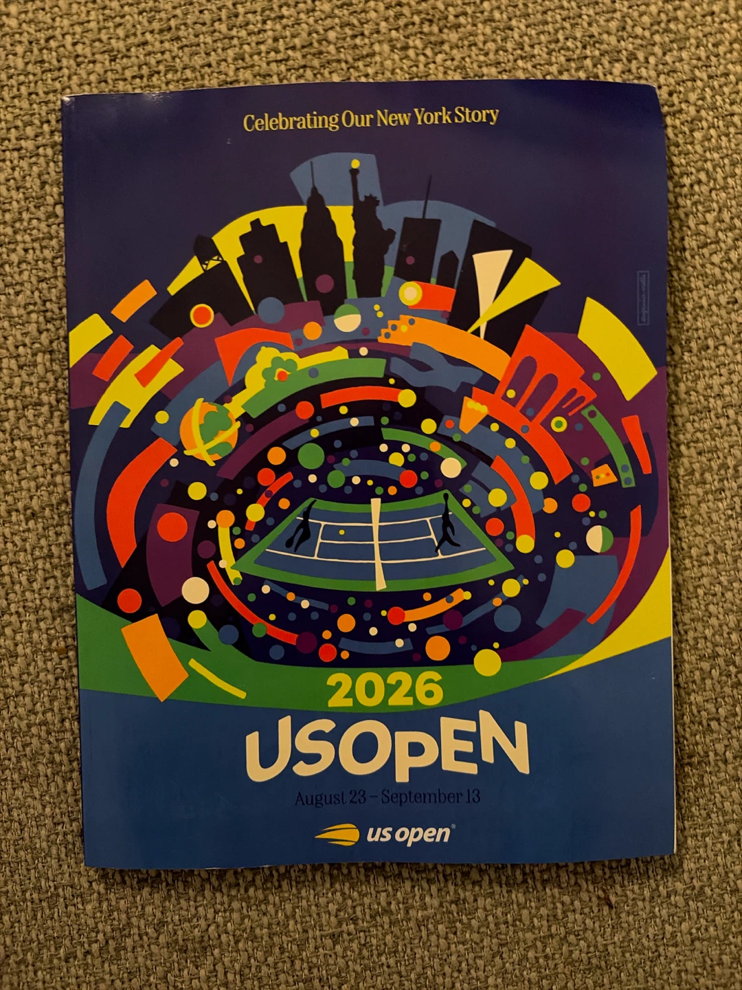 2026 US Open Tennis Tournament Program