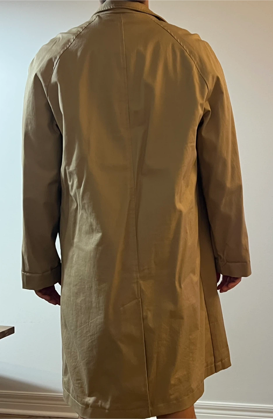 Zara Beige Trench Coat - Large - photo 2