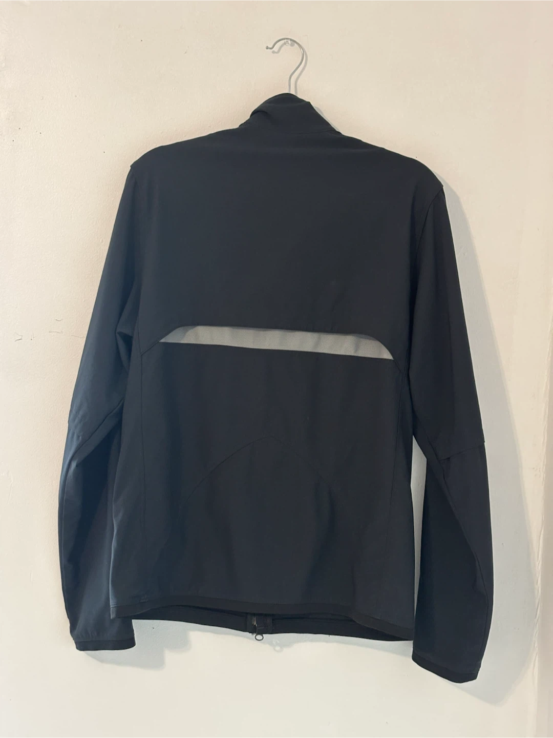 Vintage Y2K Nike+ Black Technical Running Jacket Mesh Vent - photo 2
