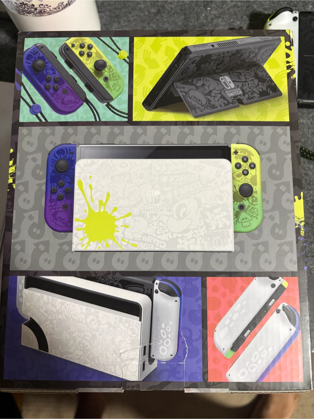 Nintendo Switch OLED Splatoon 3 Special Edition - photo 4