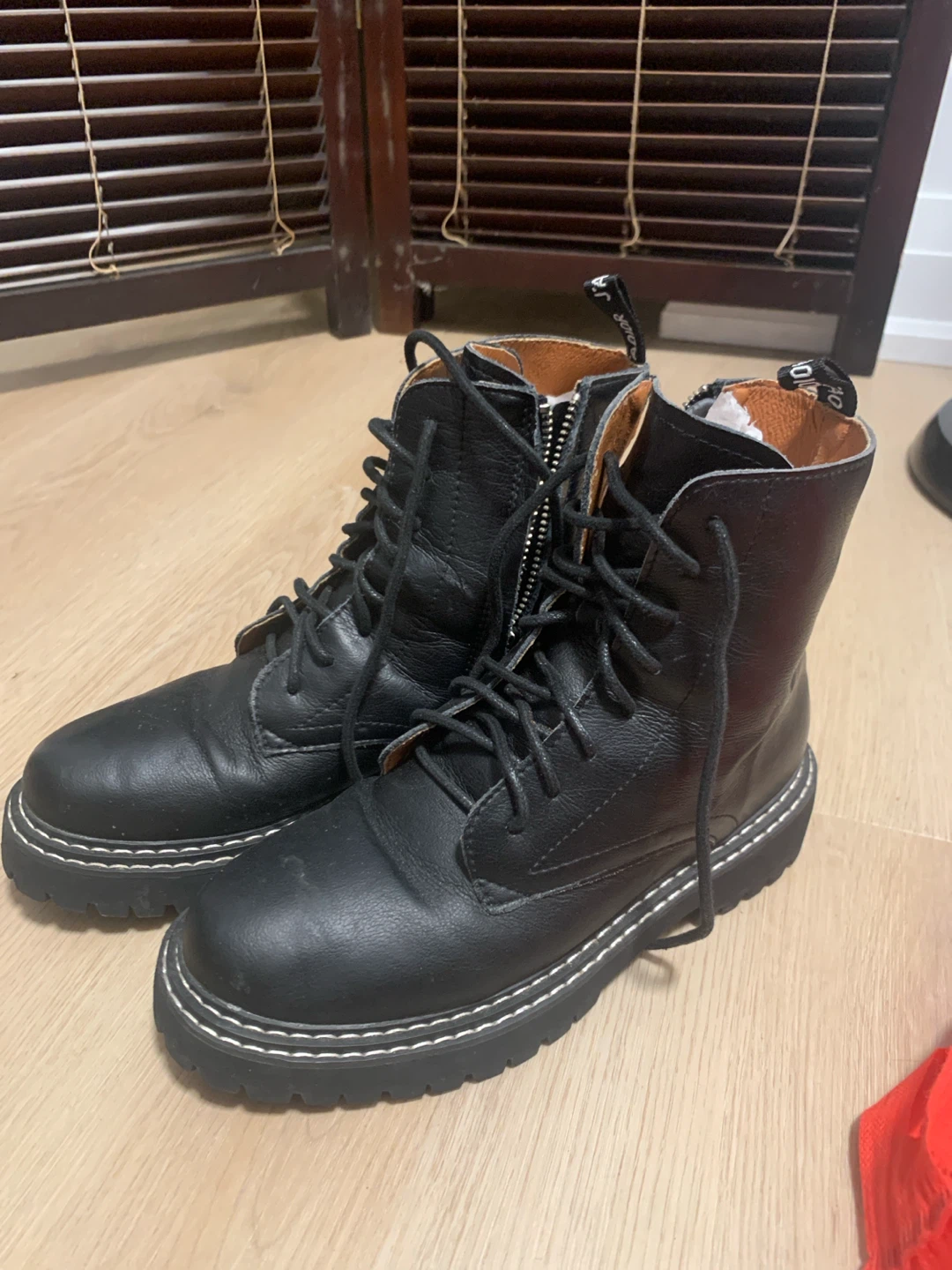 Dior J'Adior Combat Boots - Size 230