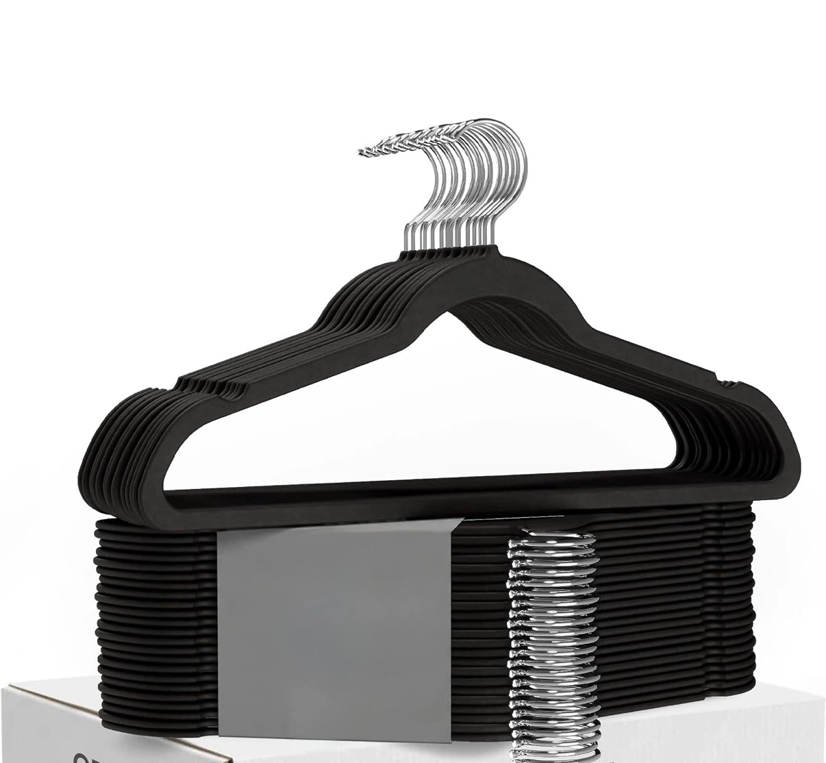 Set of 30 black Velvet Hangers