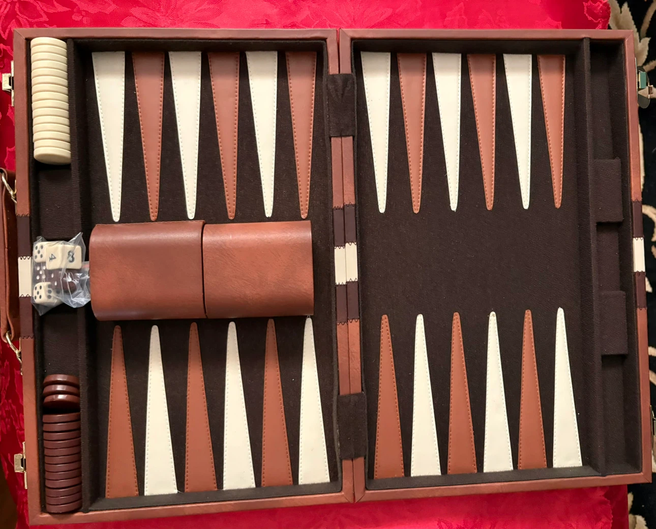 Vintage Backgammon Set in original box - photo 5