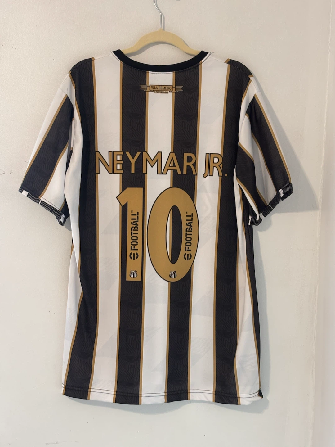 Neymar Jr Santos 24-25 Away Kit Replica