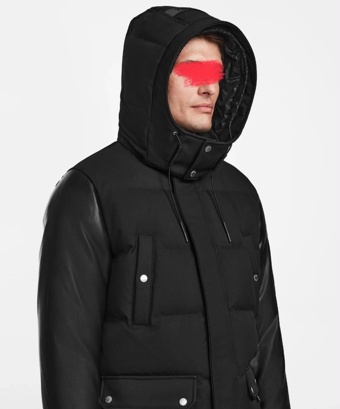 Rudsak black hooded down jacket - photo 2