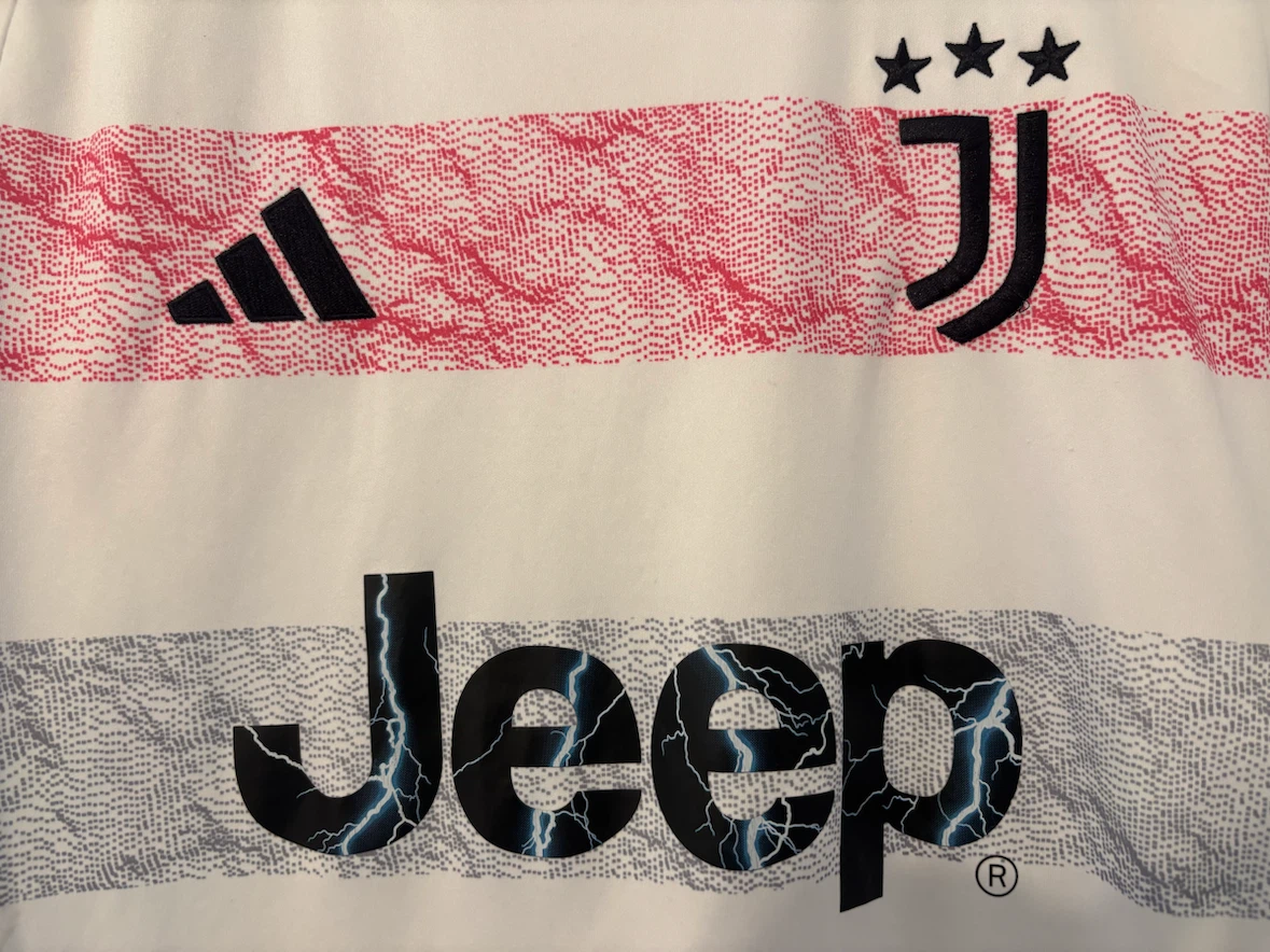 Authentic Juventus Jersey White/Pink - photo 3