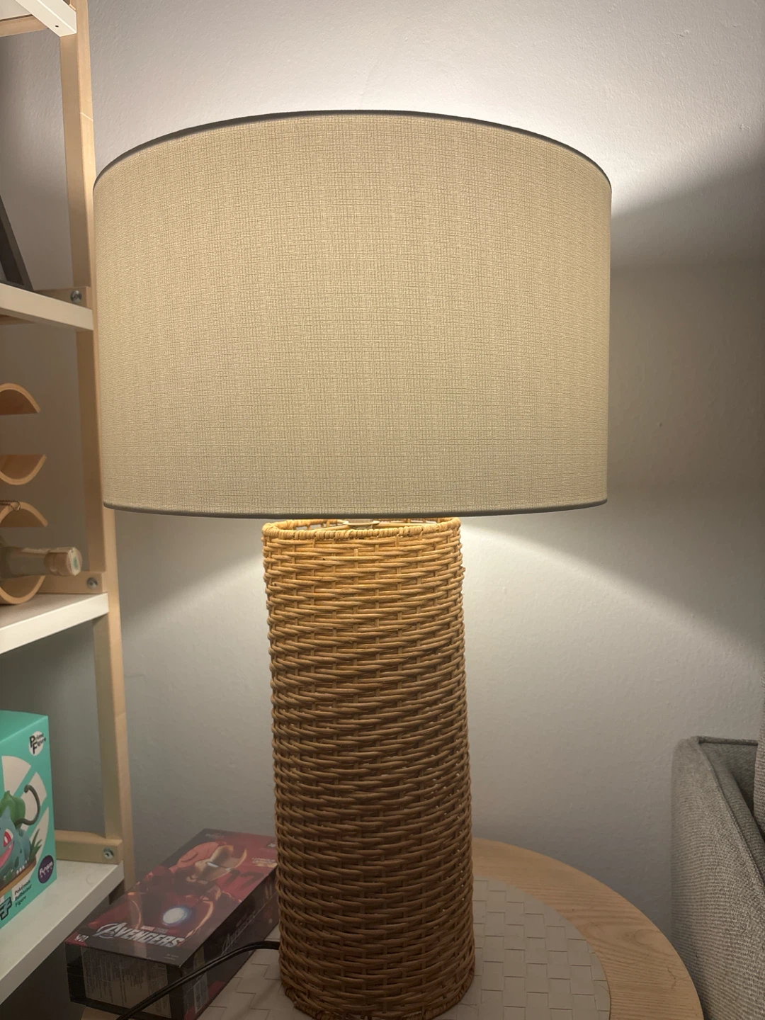 Structube TANAKE Rattan Table Lamp