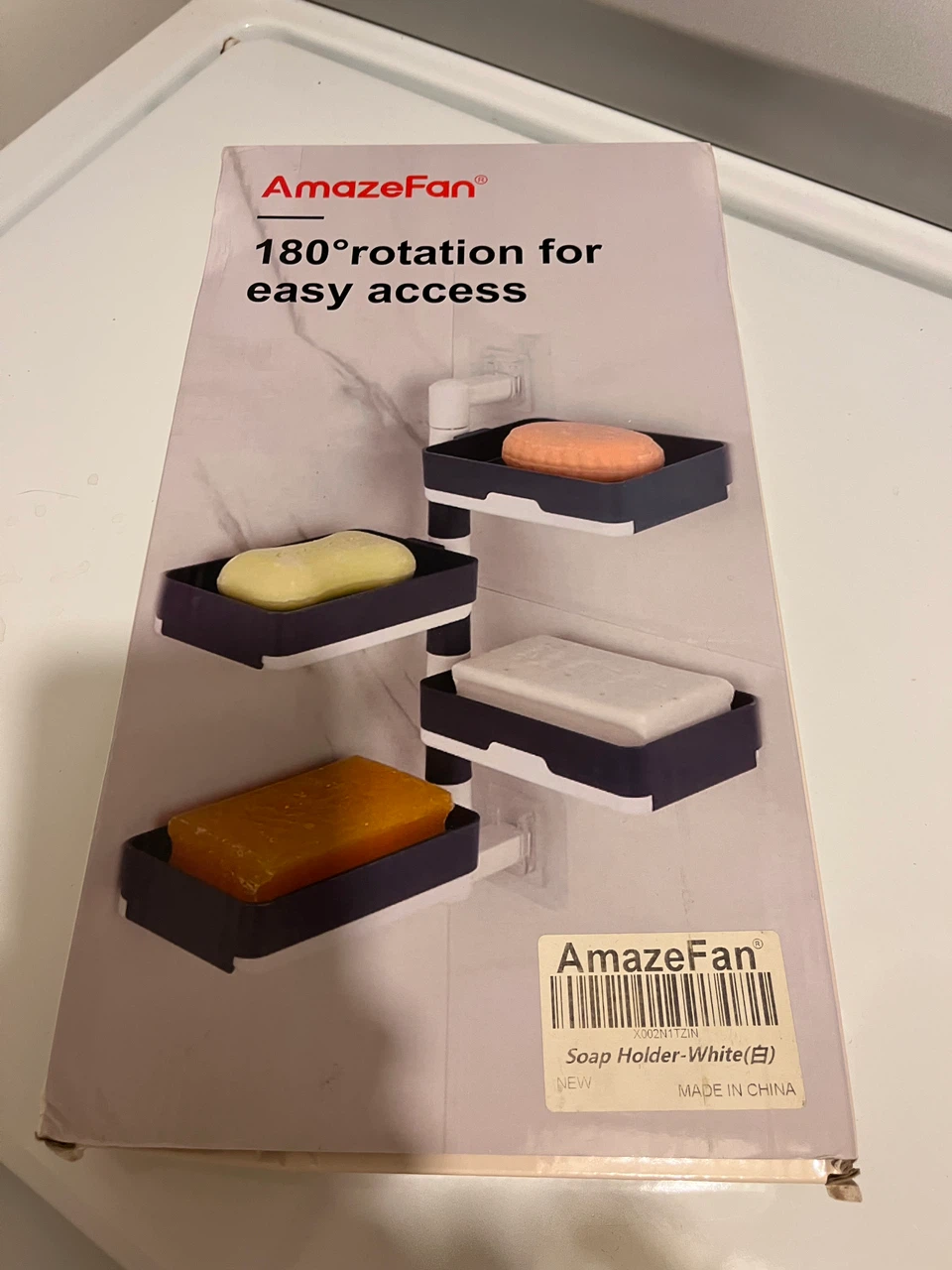 AmazeFan Rotating Soap Holder