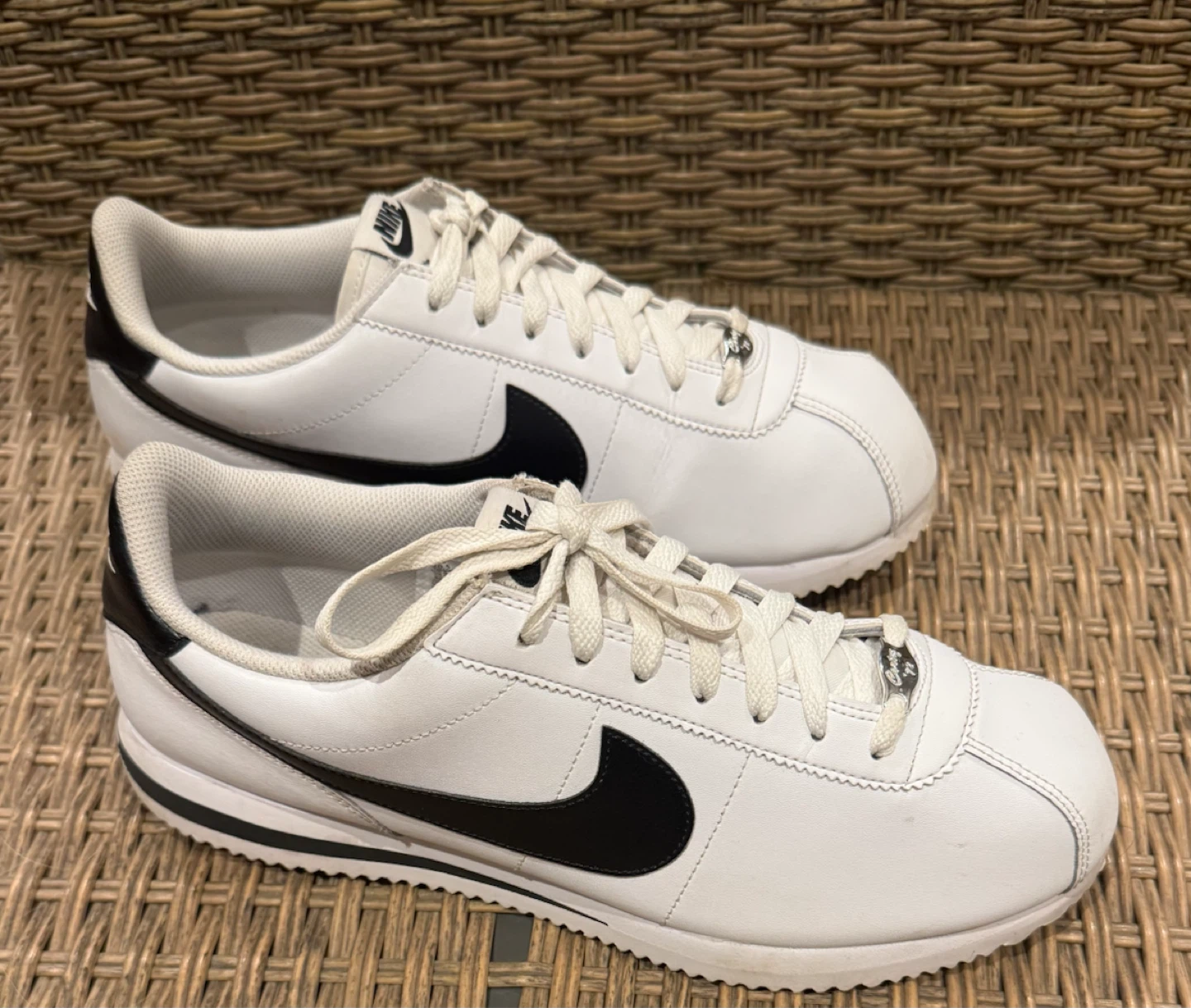 Nike Cortez White & Black Sneakers
