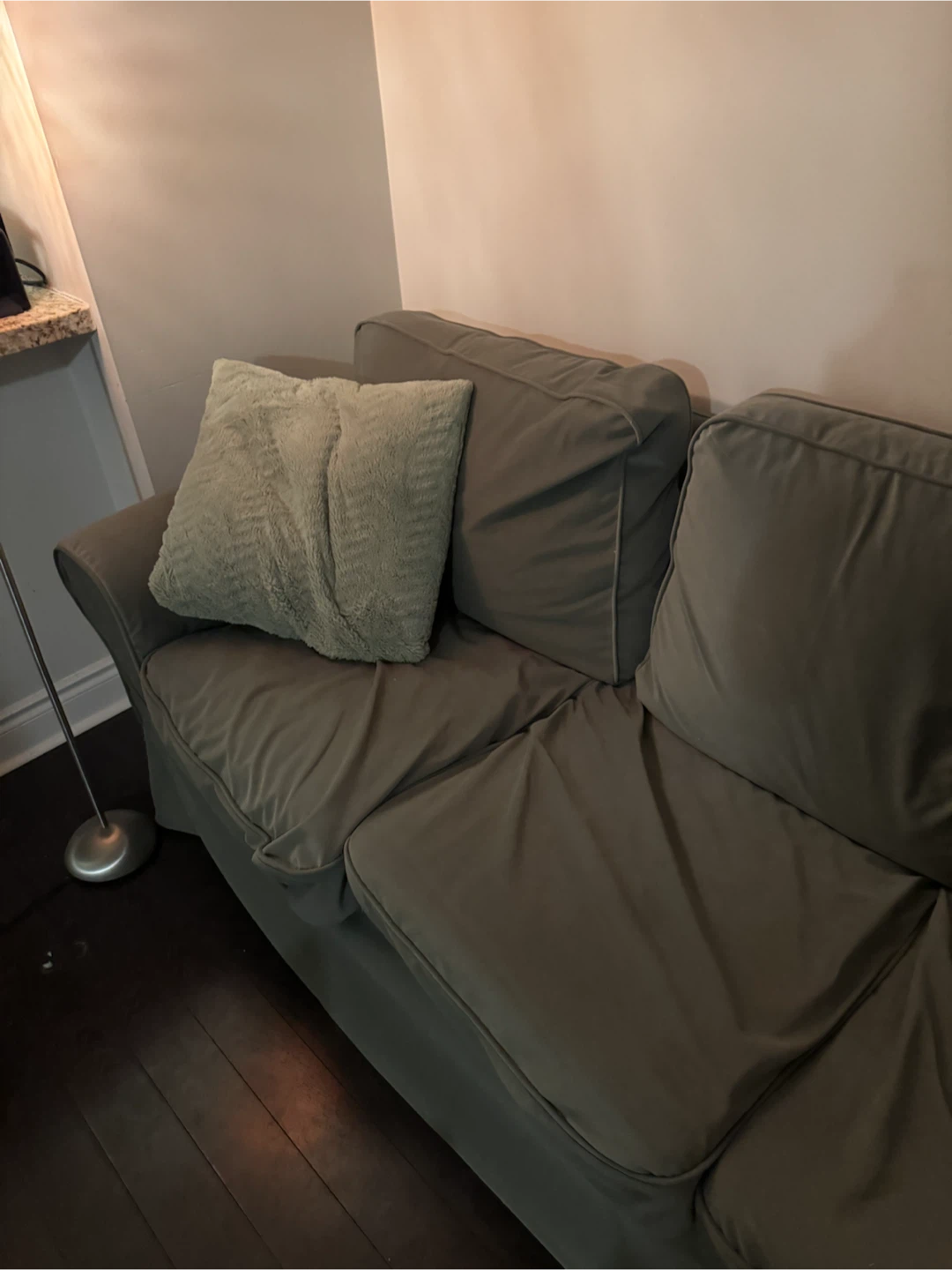 IKEA Uppland 3-Seater Sofa - Gray/Green - photo 3
