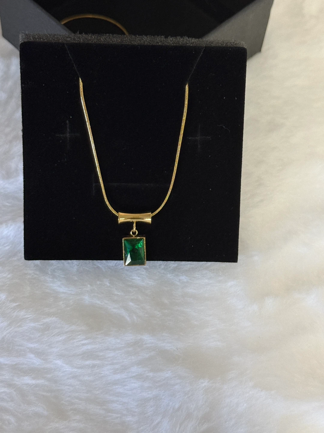 Gold-Tone Chain Necklace with Interchangeable Pendants - photo 5