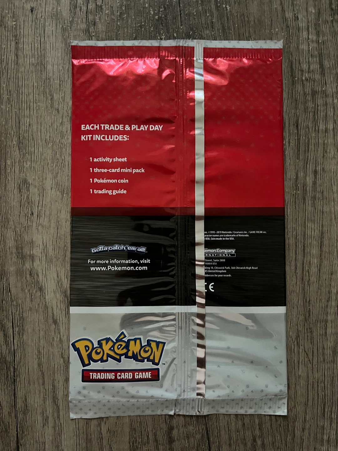 Pokemon 2019 Trade & Play Day Kit - photo 2