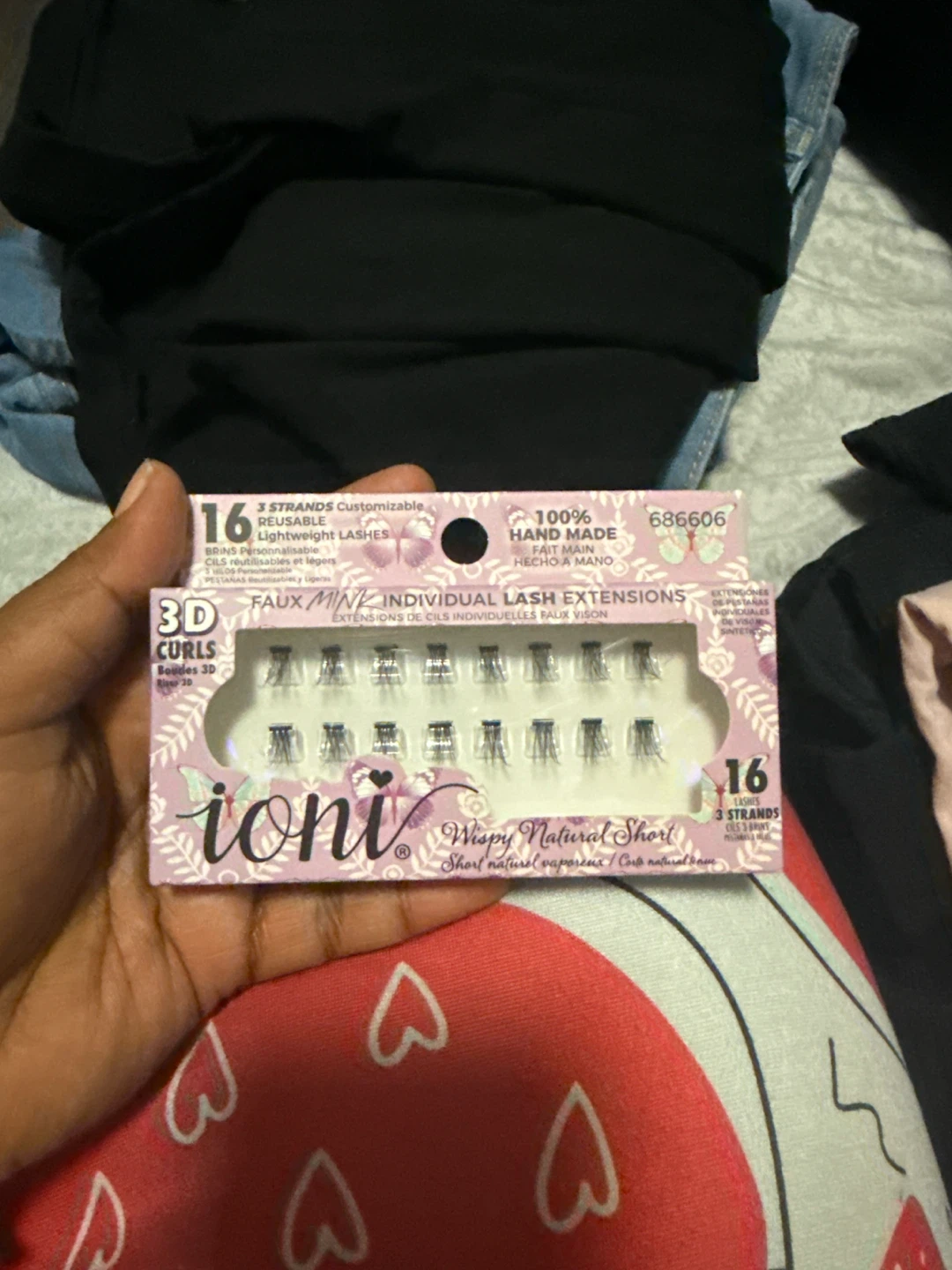 Ioni Faux Mink Individual Lash Extensions