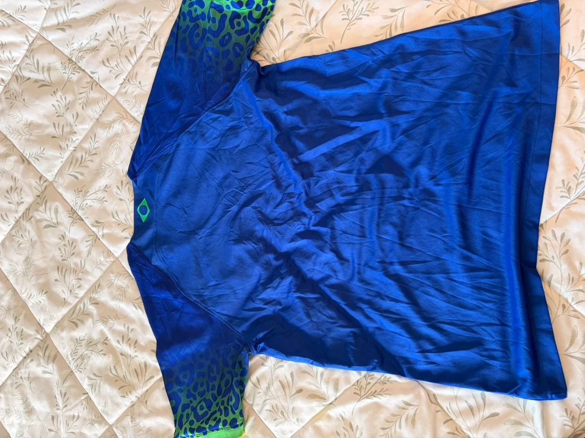 Nike Brazil Soccer Jersey Blue - photo 3