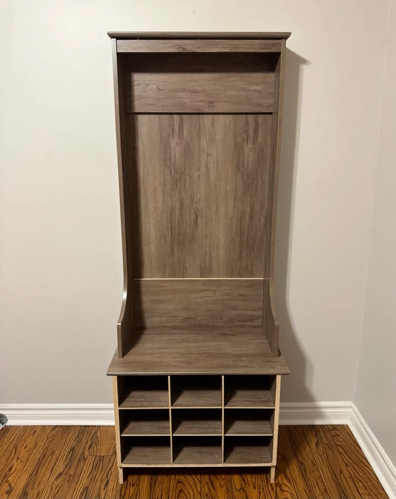 Hall Tree with Shoe Storage