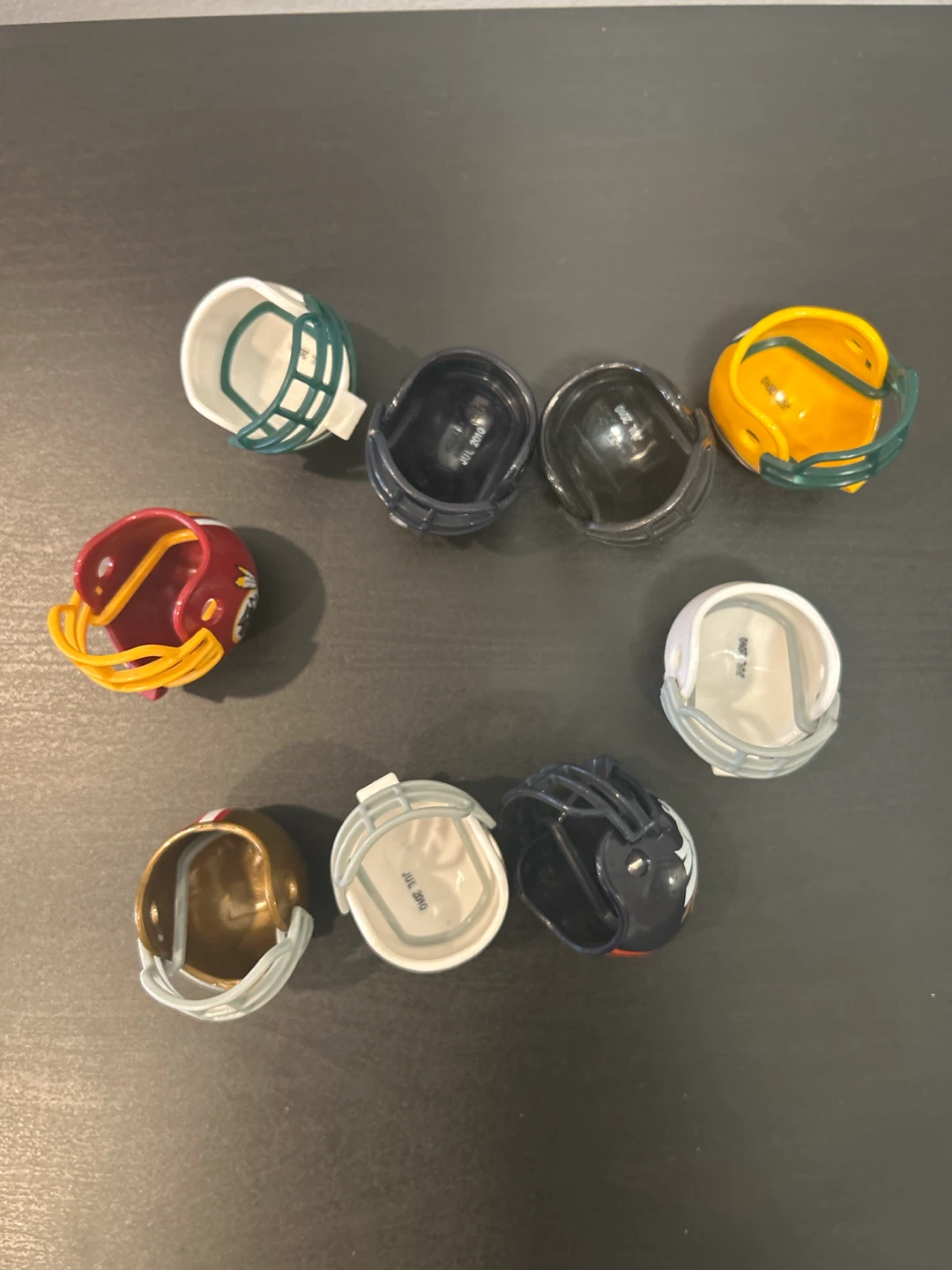 Set of 9 NFL Mini Helmets - photo 4