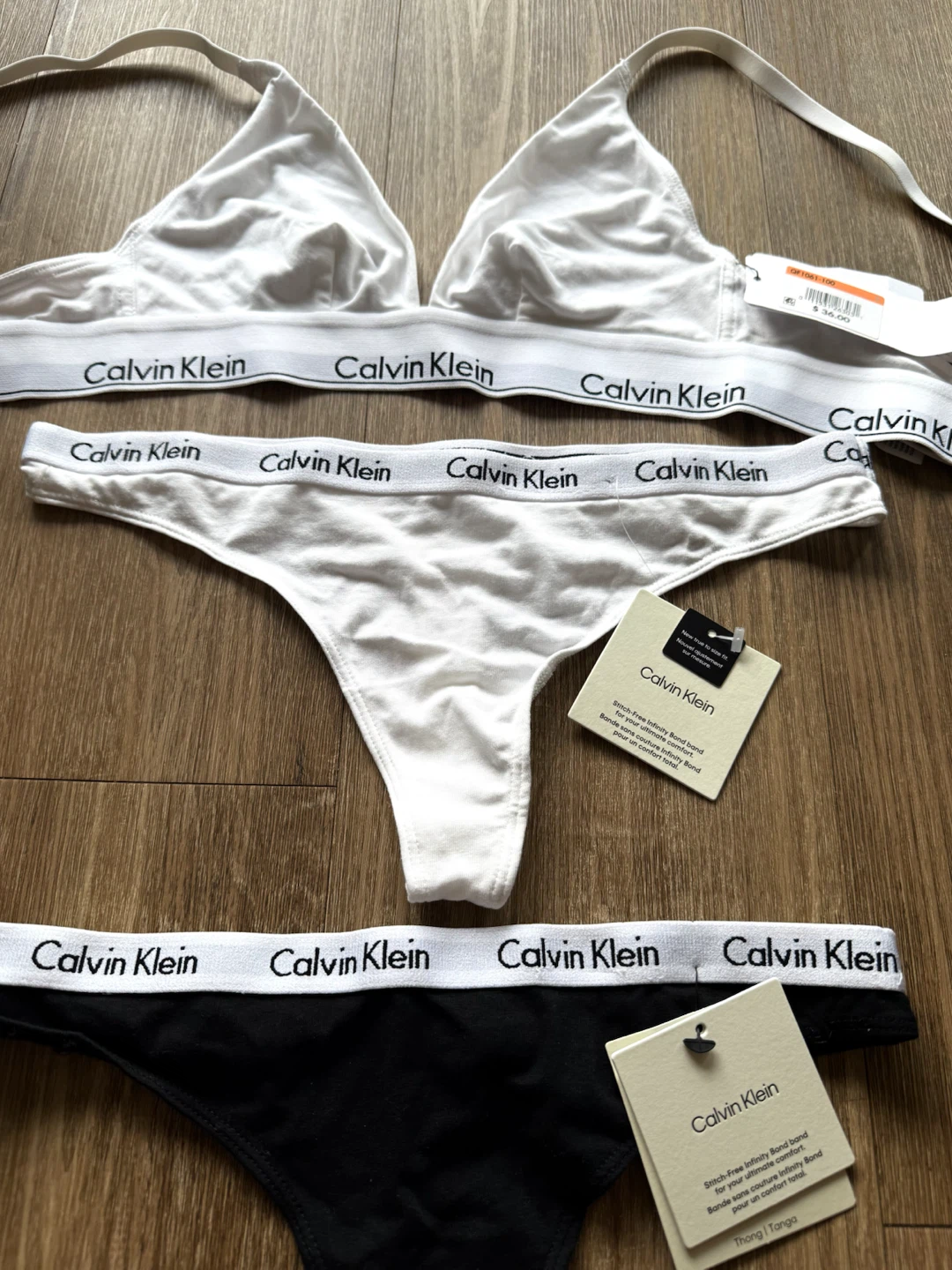 Calvin Klein 3Piece Underwear Set Size S New With Tags - photo 2