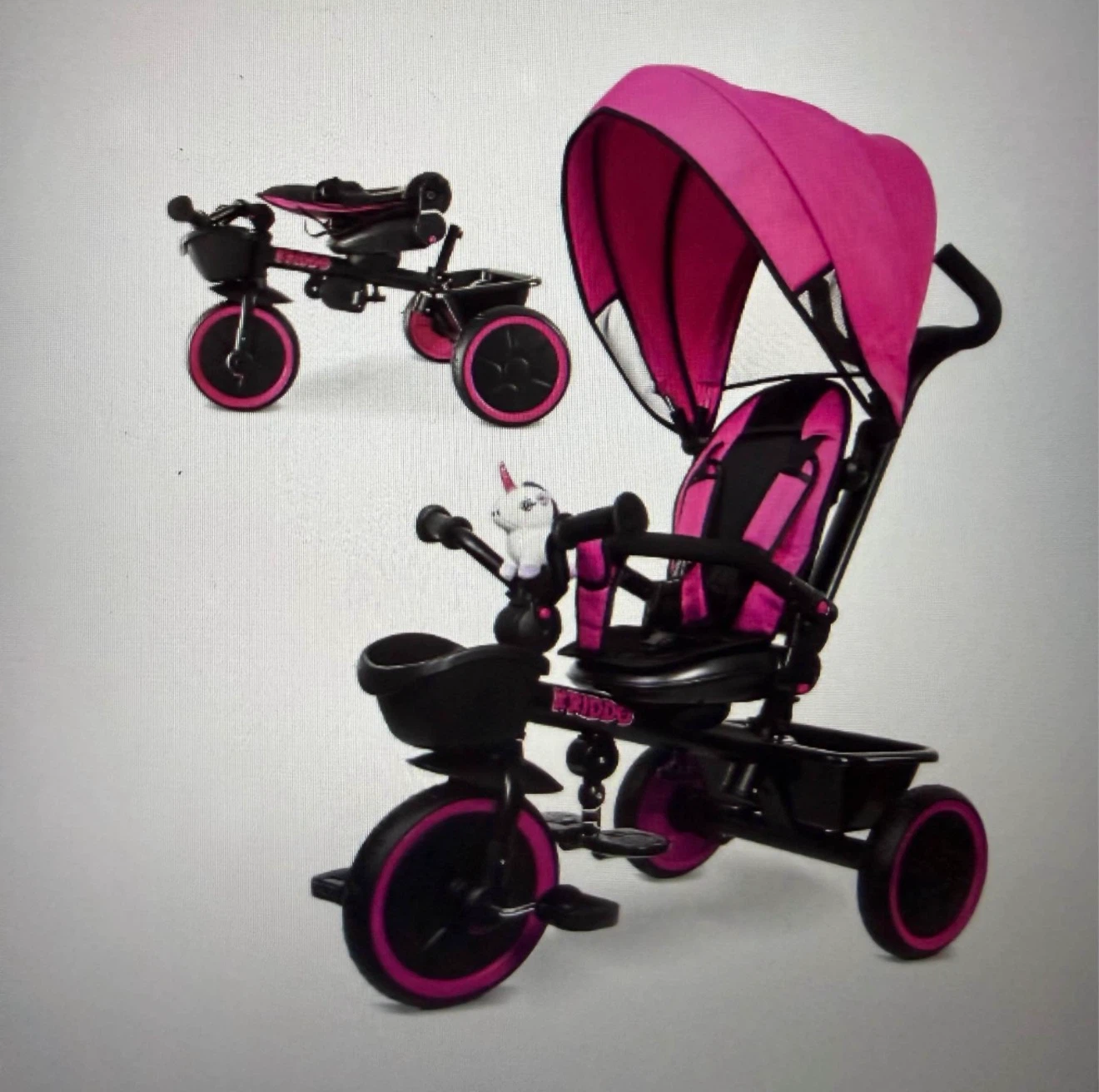 Kriddo Baby Tricycle Stroller