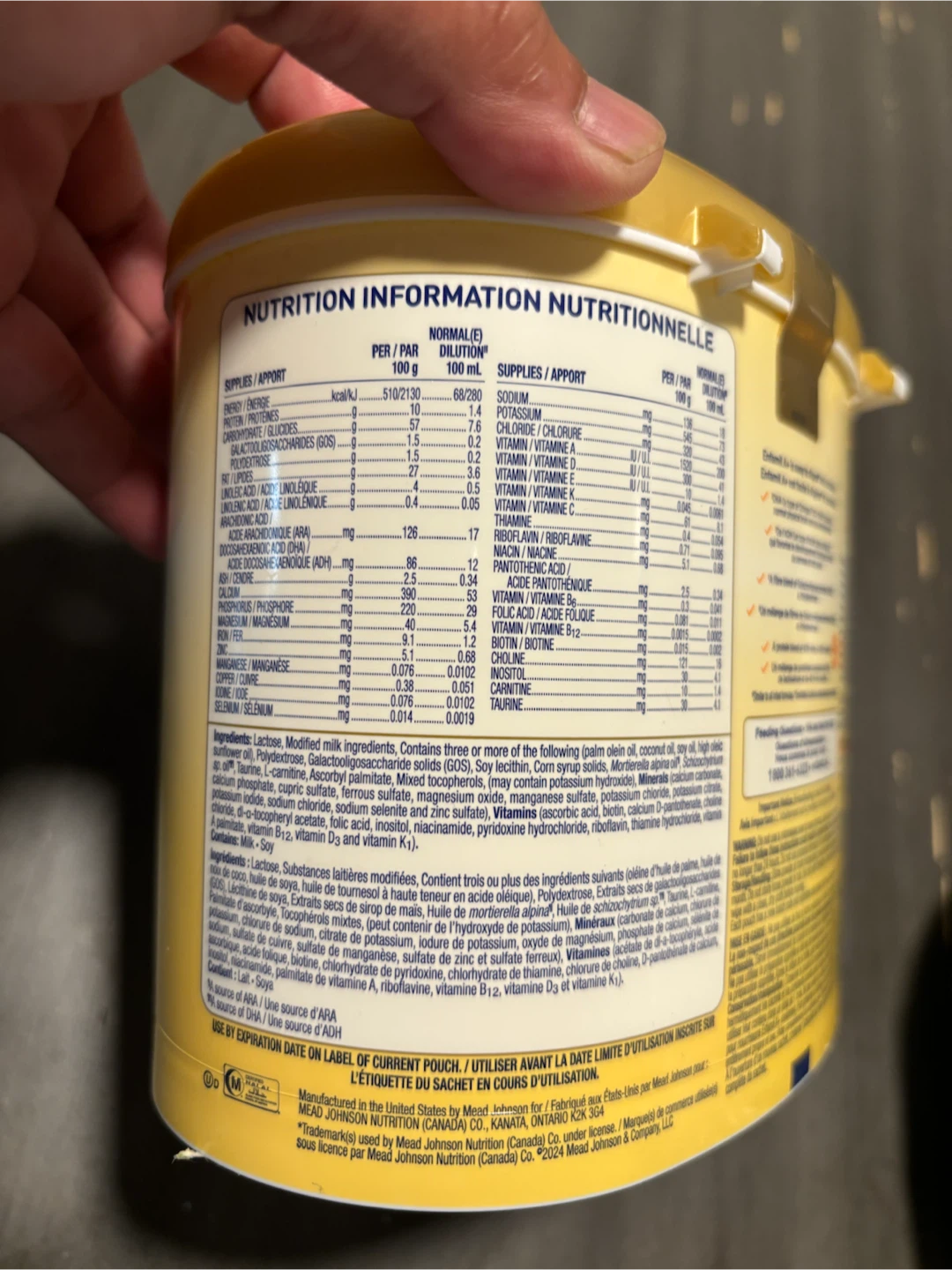 Enfamil A+ Step 1 Infant Formula 663g - photo 2