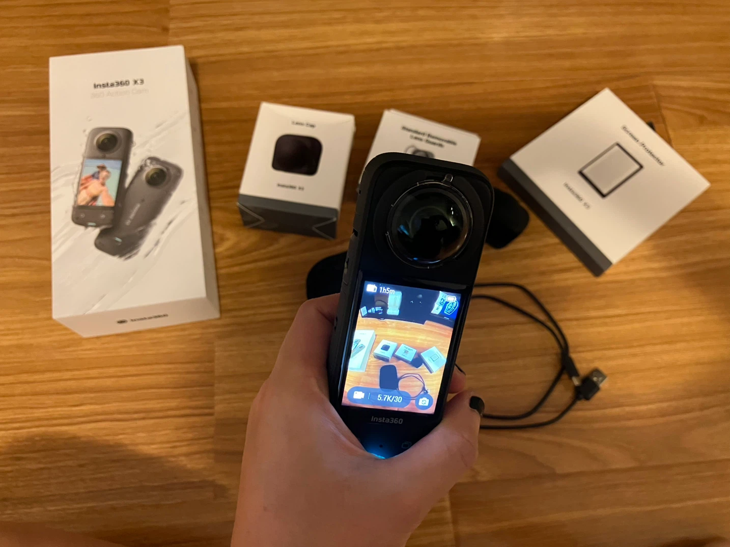 Insta360 X3 action camera