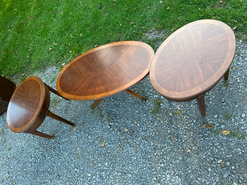 Vintage DEILCRAFT Walnut Coffee Table Set (CAN DELIVER) - photo 4