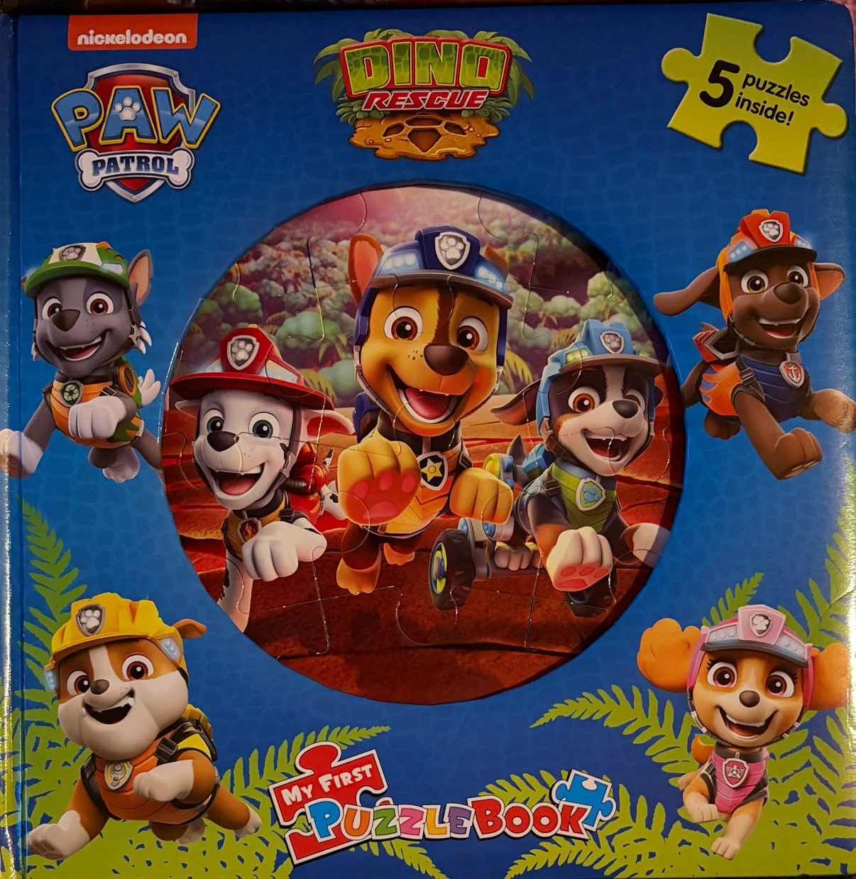 Paw Patrol Dino Rescue My First Puzzle Book