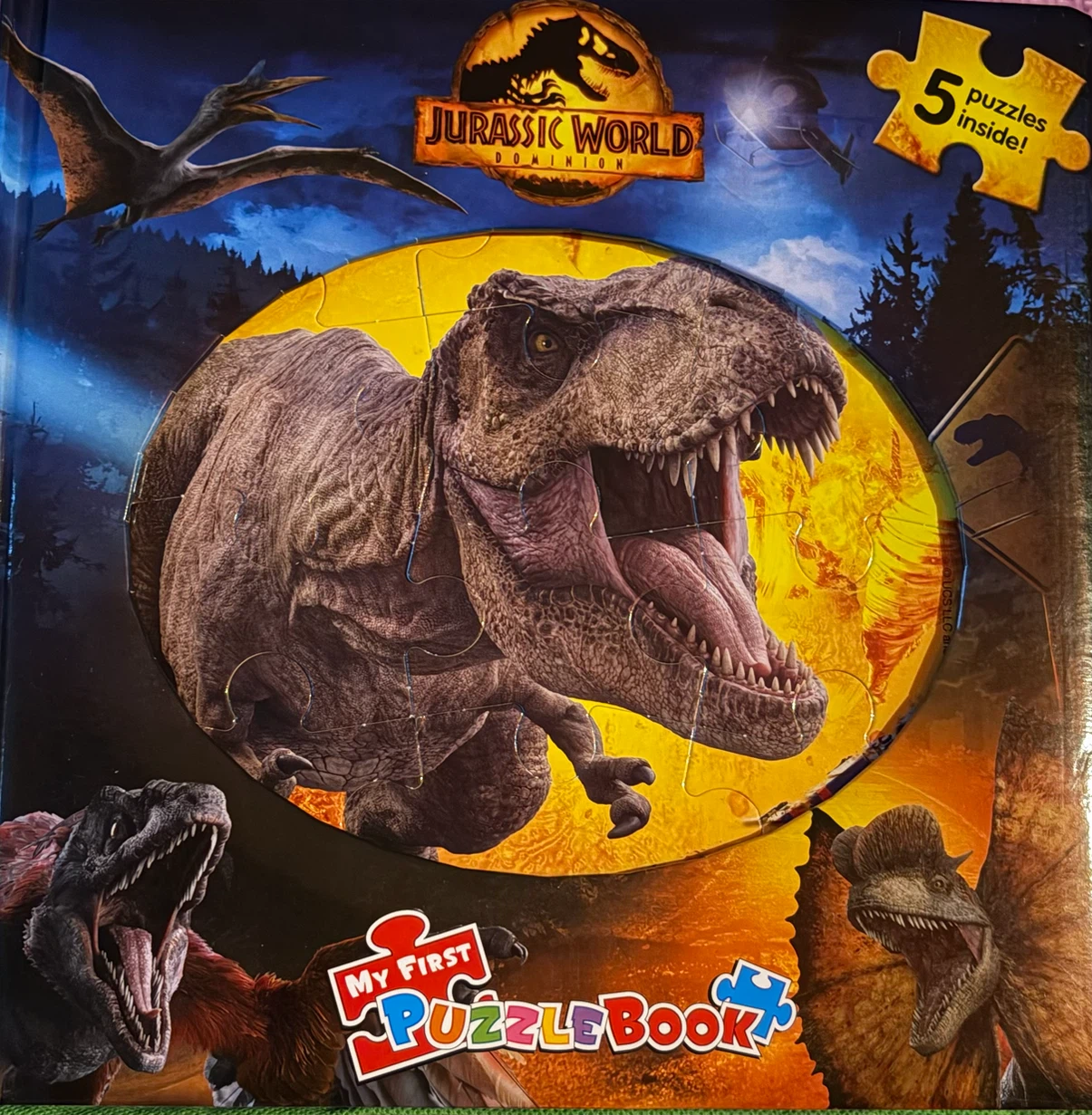 Jurassic World Dominion My First Puzzle Book