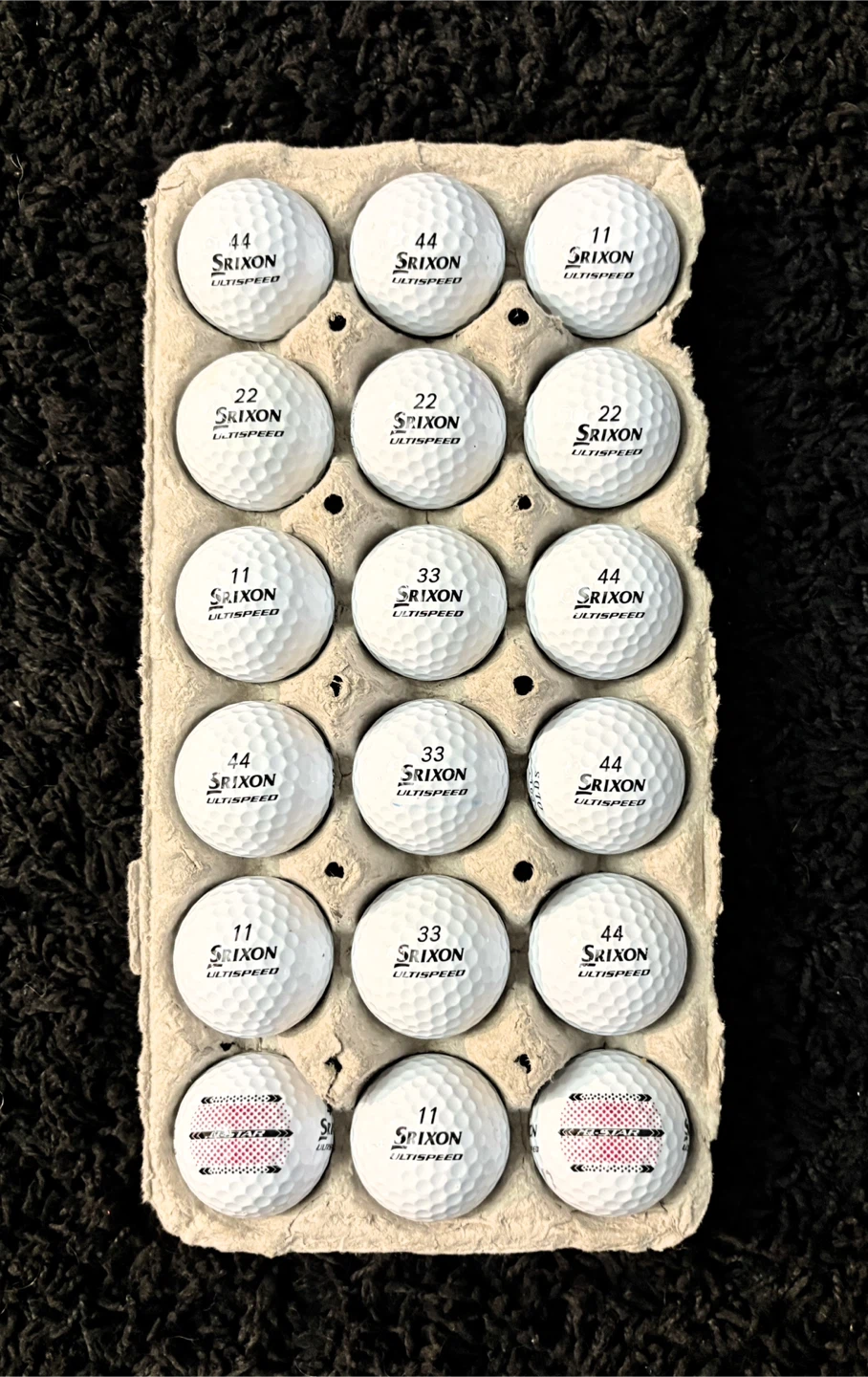 18 Srixon Q-Star Ultispeed Golf Balls - photo 2