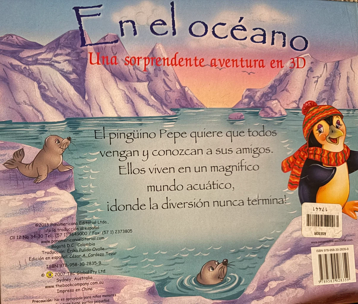 En el océano: Una sorprendente aventura en 3D book - photo 2