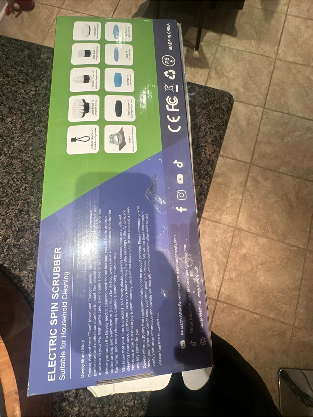 Dovety 9-in-1 Electric Spin Scrubber - photo 2