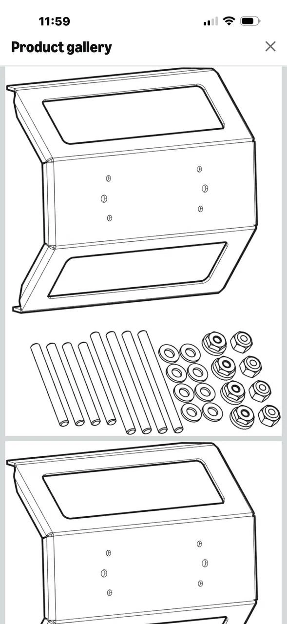 H981) Humminbird SOLIX 12 In-Dash Mounting Kit – New – $15 - photo 2