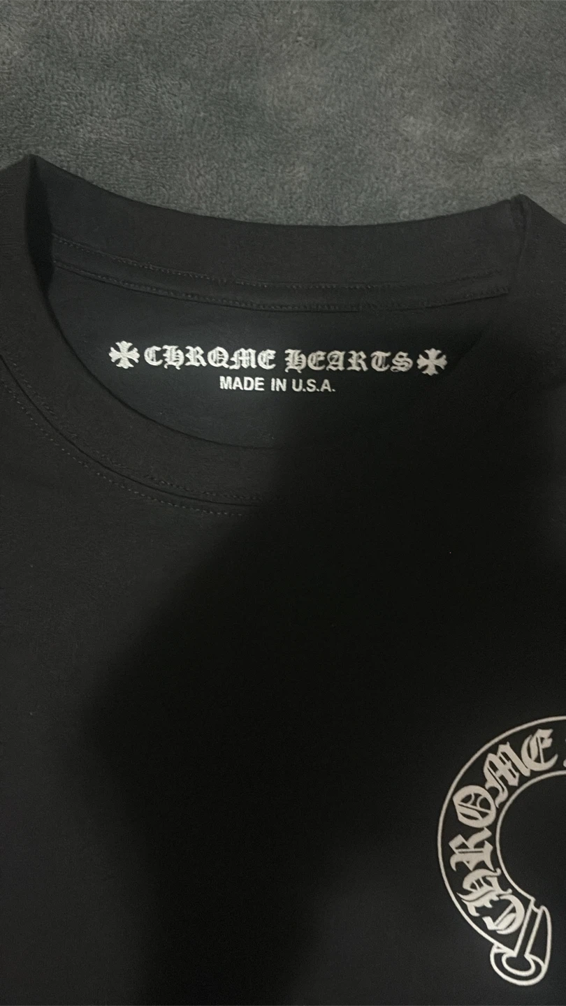 Chrome Hearts Black Long Sleeve Shirt - photo 3