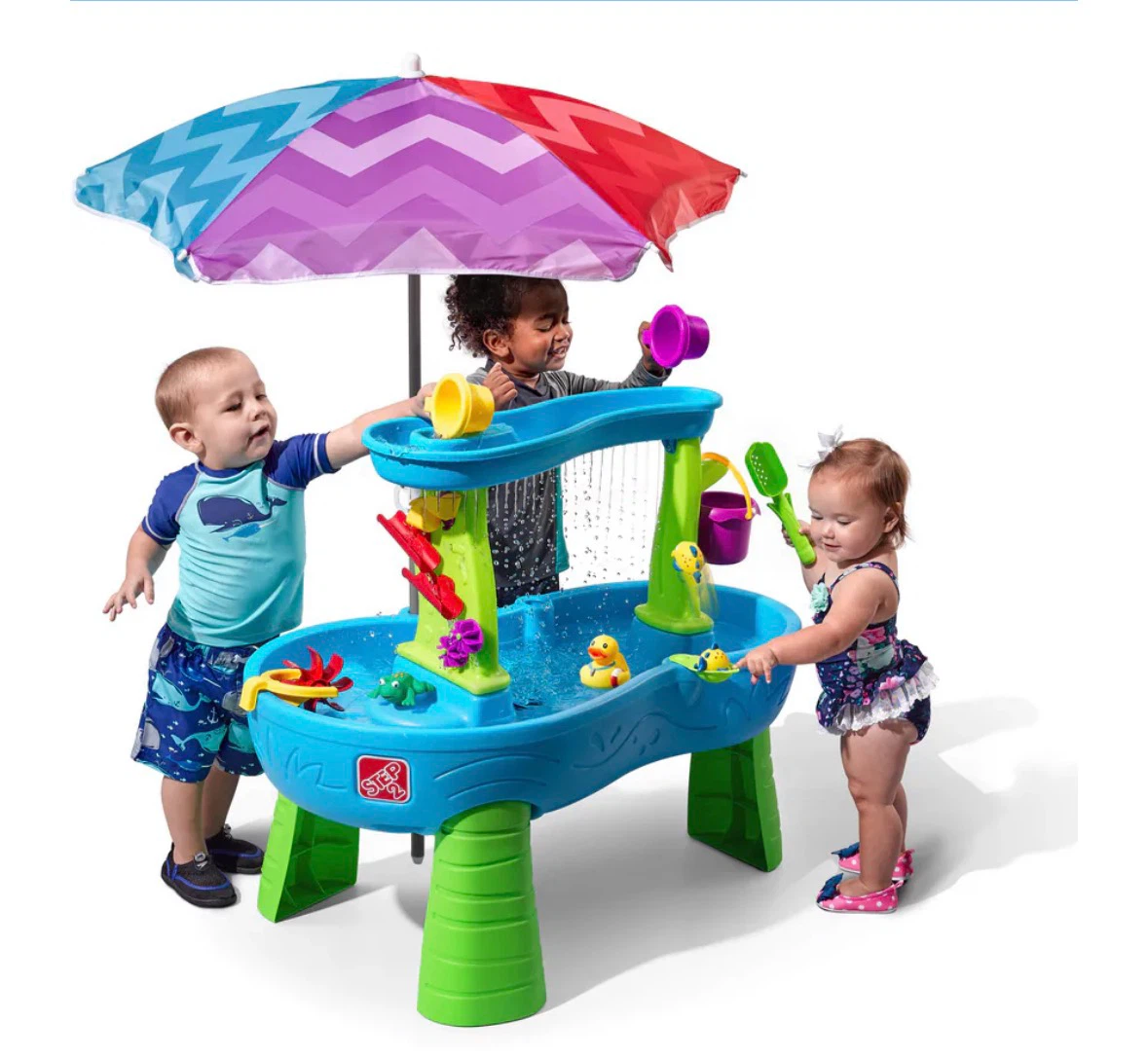 Brand new Step2 Outdoor Rain Showers Splash Pond Water Table