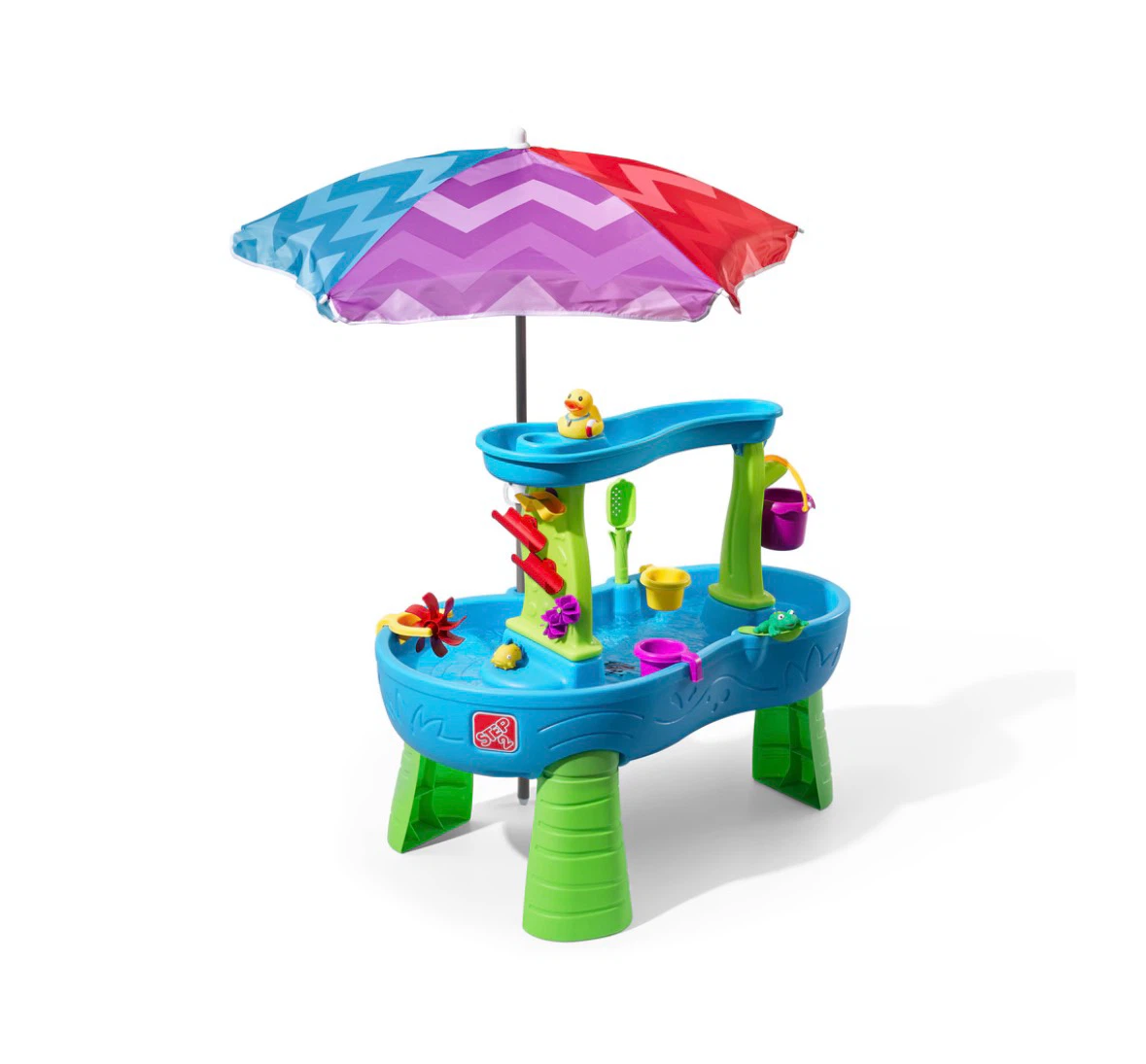 Brand new Step2 Outdoor Rain Showers Splash Pond Water Table - photo 3