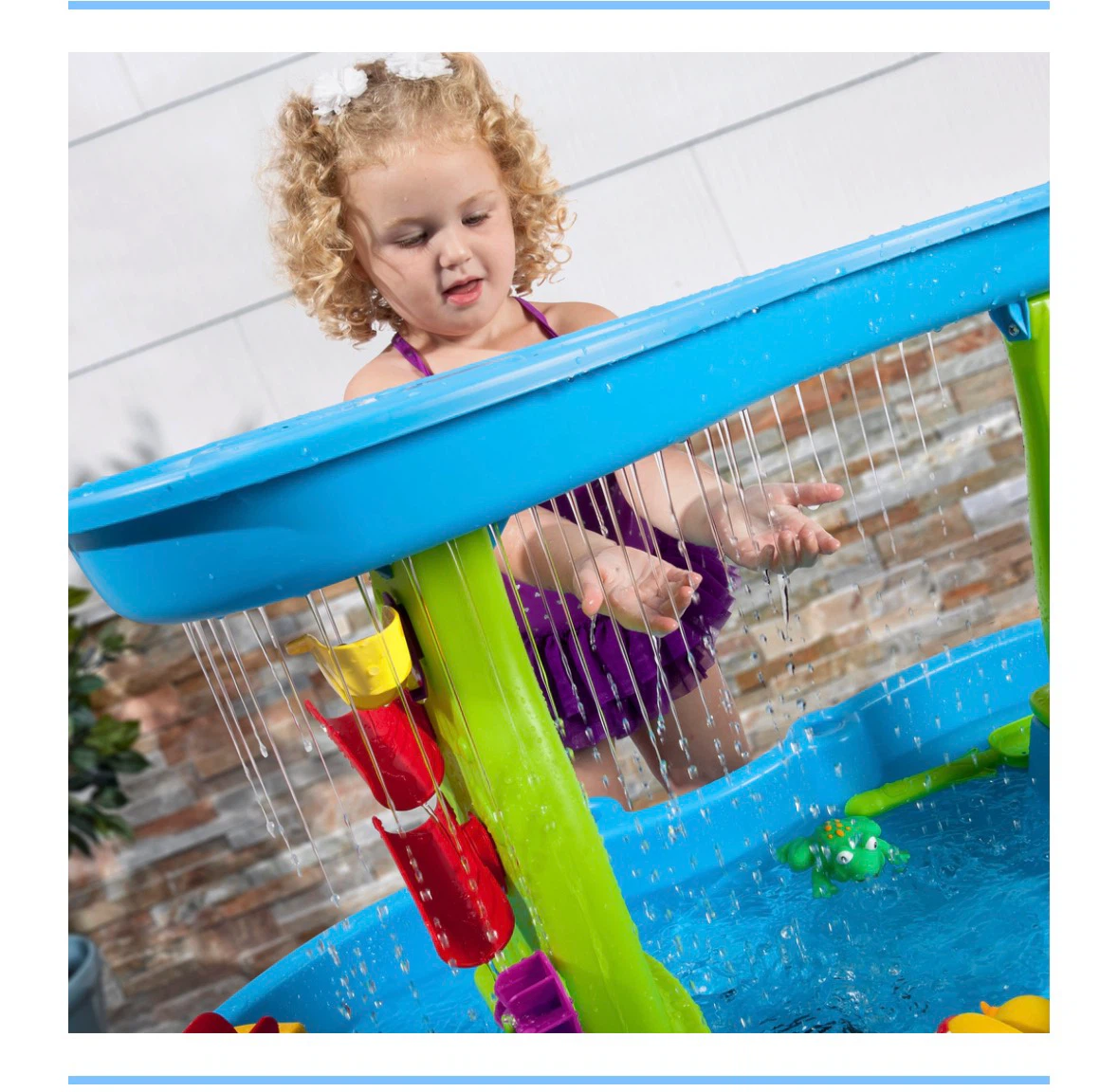 Brand new Step2 Outdoor Rain Showers Splash Pond Water Table - photo 4
