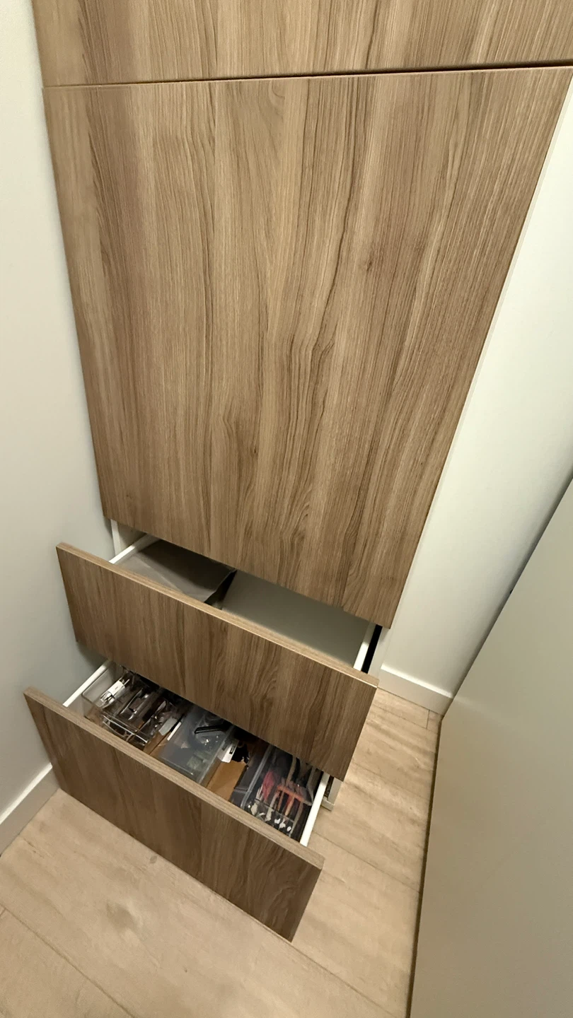 (Compact) Storage Cabinet - 2 drawers 4 shelves (PICKUP ONLY) - photo 3