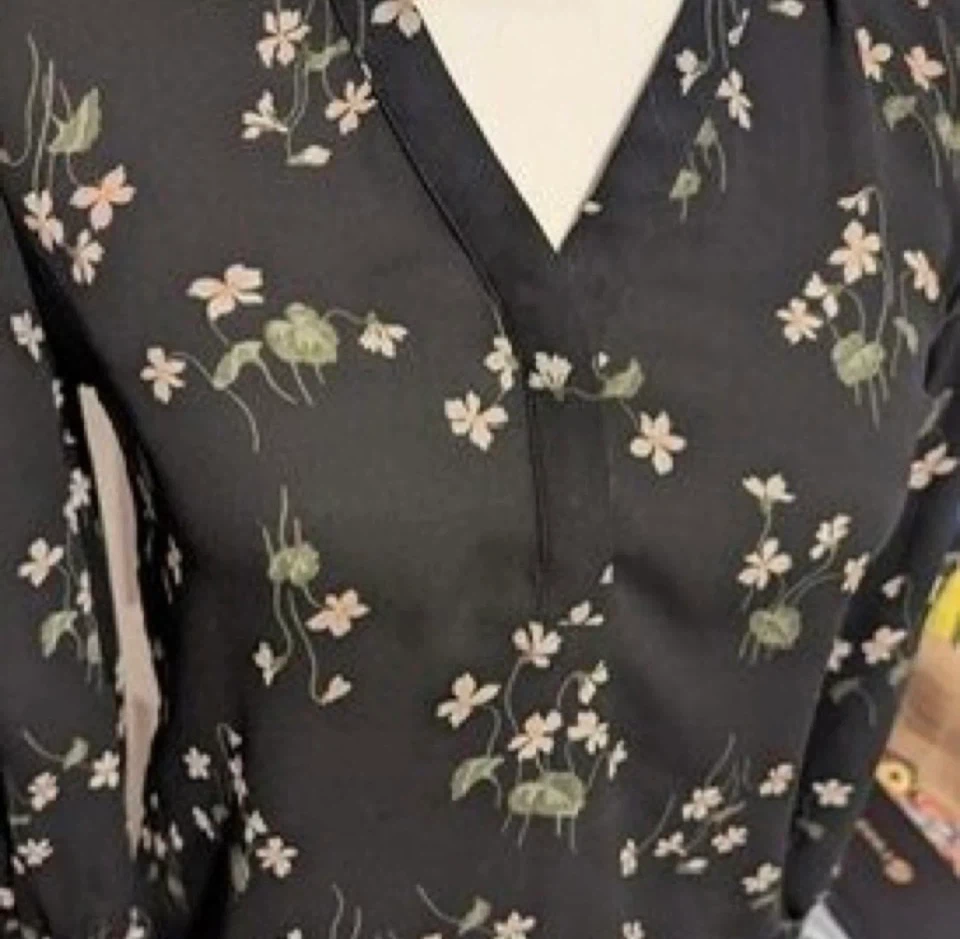 Ann Taylor Floral Blouse