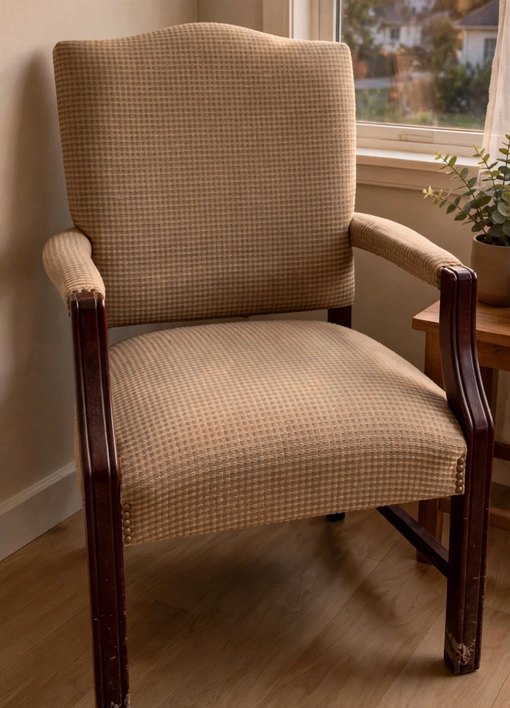 Upholstered Arm Chair