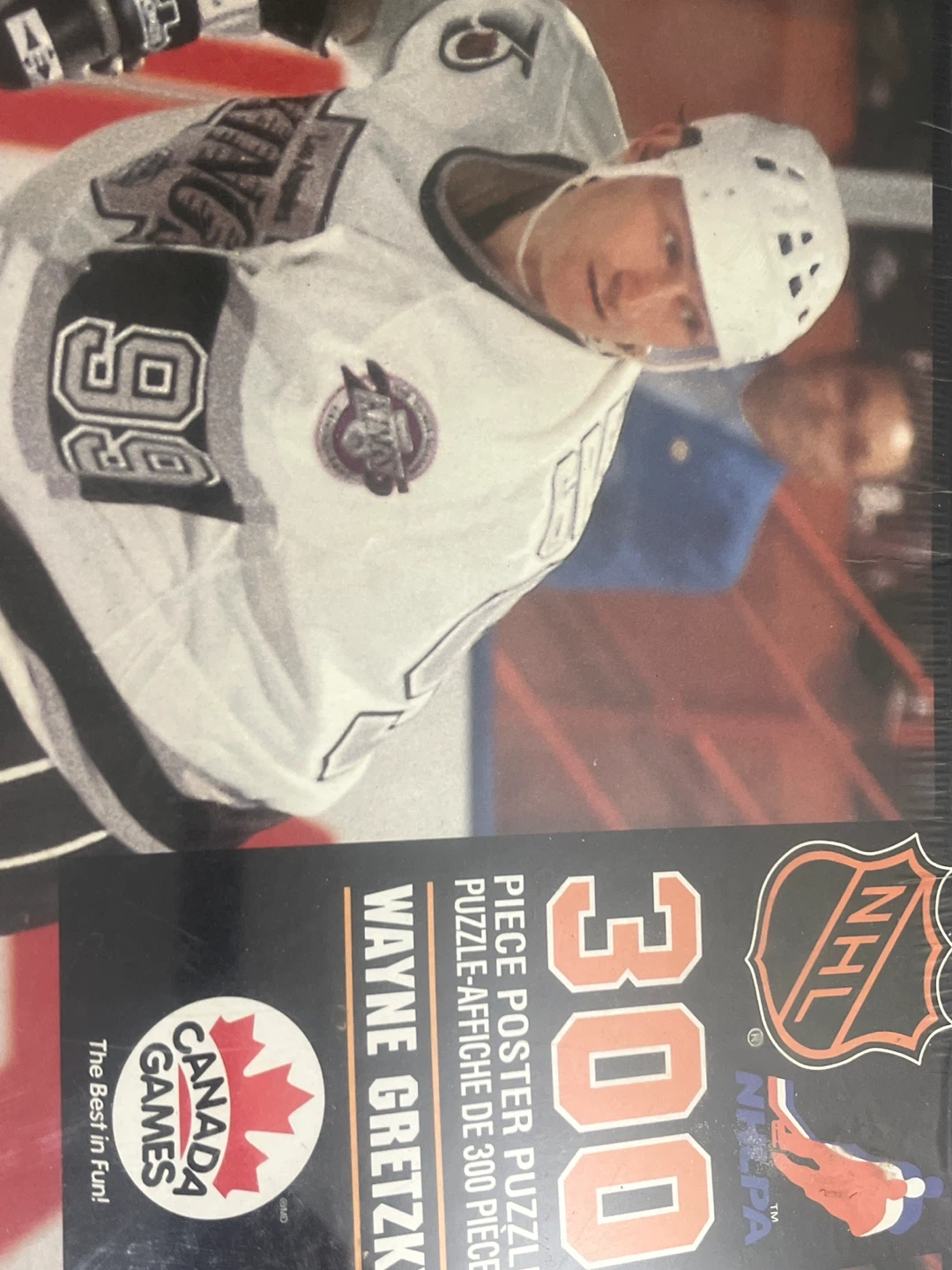 Vintage Wayne Gretzky 1992 Puzzle + FREE Hockey Card! - photo 3