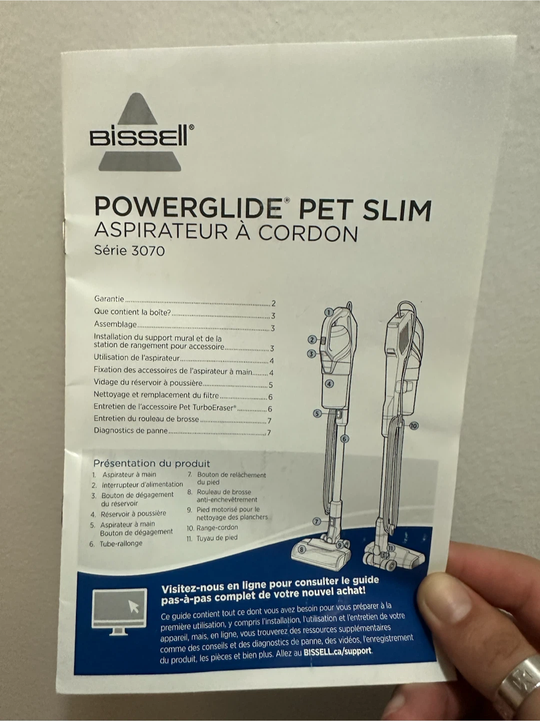Bissell PowerGlide Pet Slim Corded Vacuum - photo 5