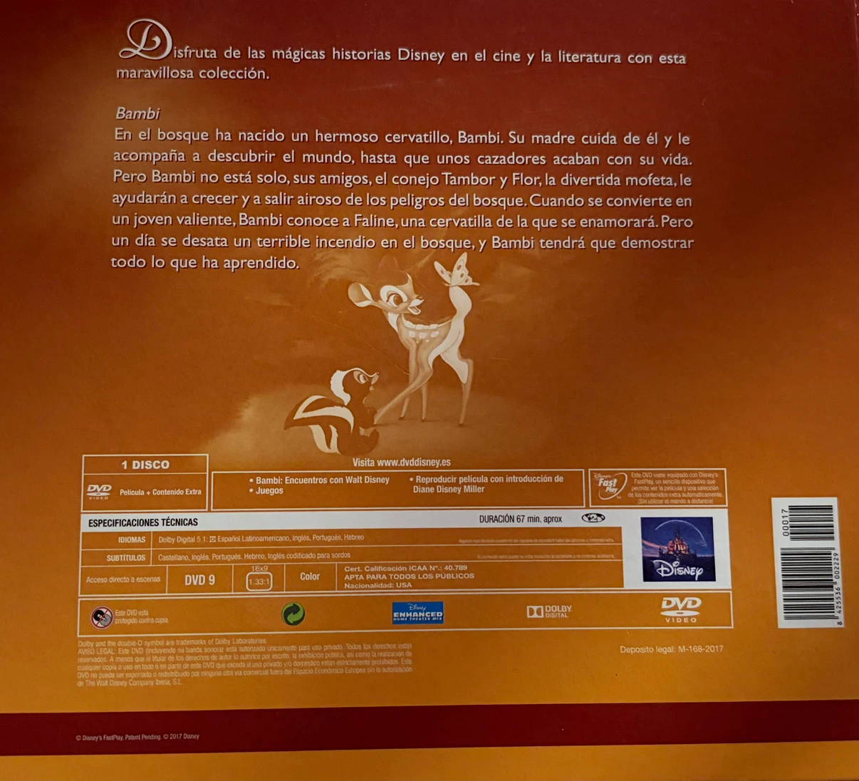 Disney Clasicos Bambi - photo 2
