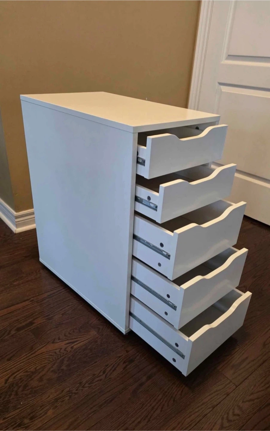 Ikea 5 drawer White Storage Unit - photo 3