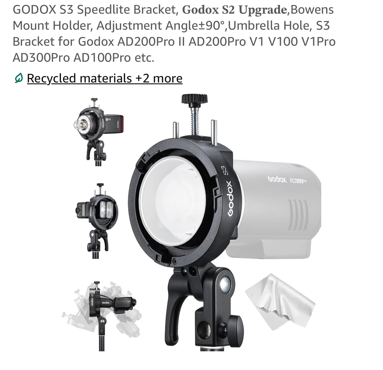 Godox AD200Pro II Lighting Kit (Sony) - Leaving Photography Sale - photo 4
