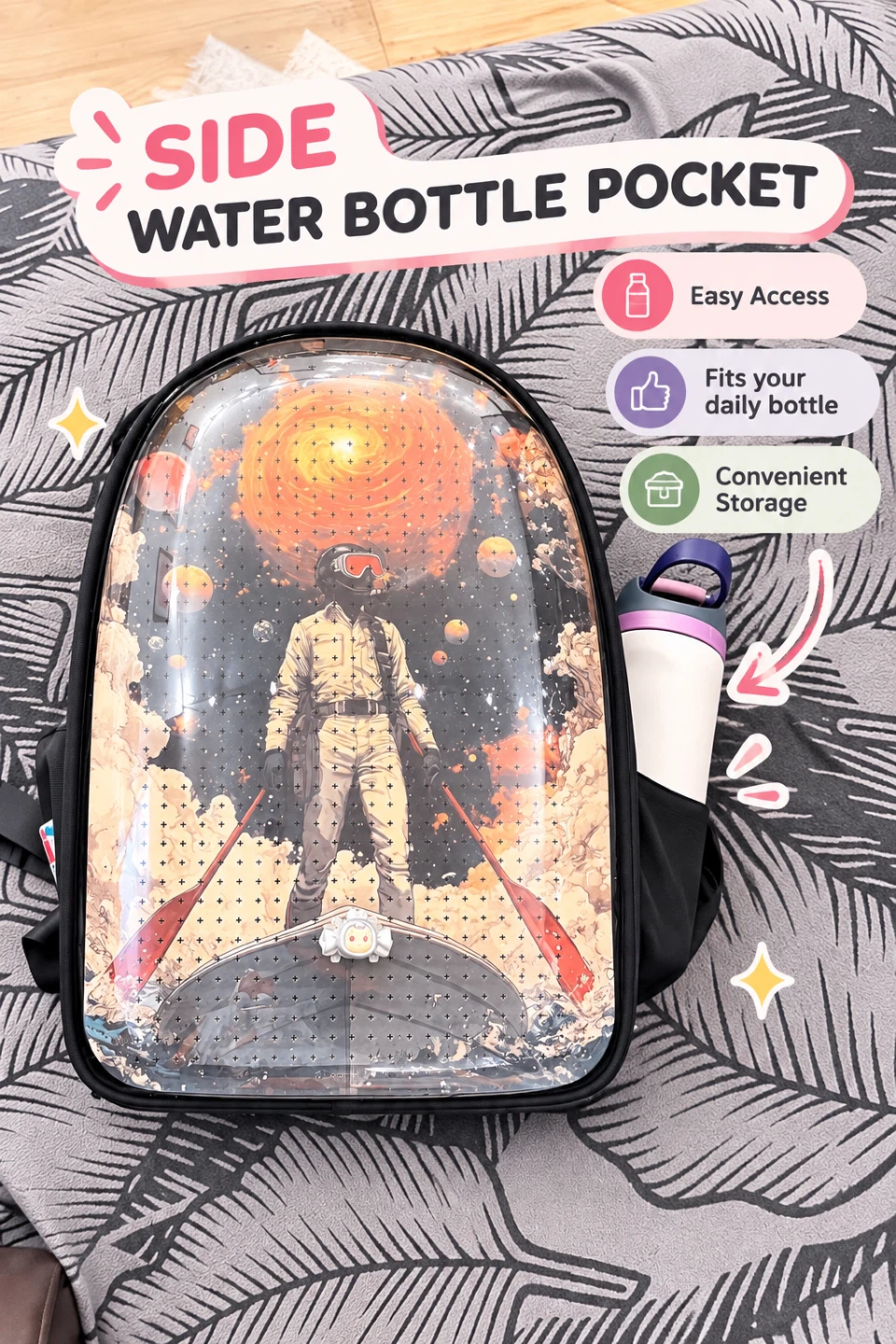 Dommei DIY Display Laptop Backpack - photo 2
