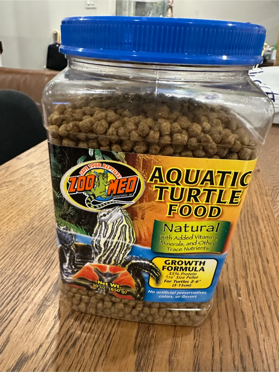 Zoo Med Aquatic Turtle Food 850g