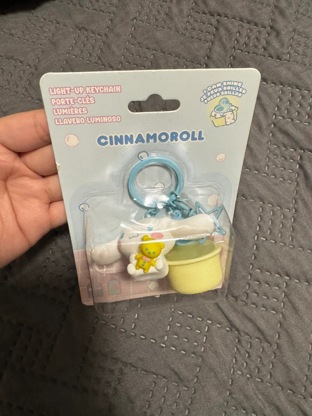 Sanrio Cinnamoroll Light-Up Keychain