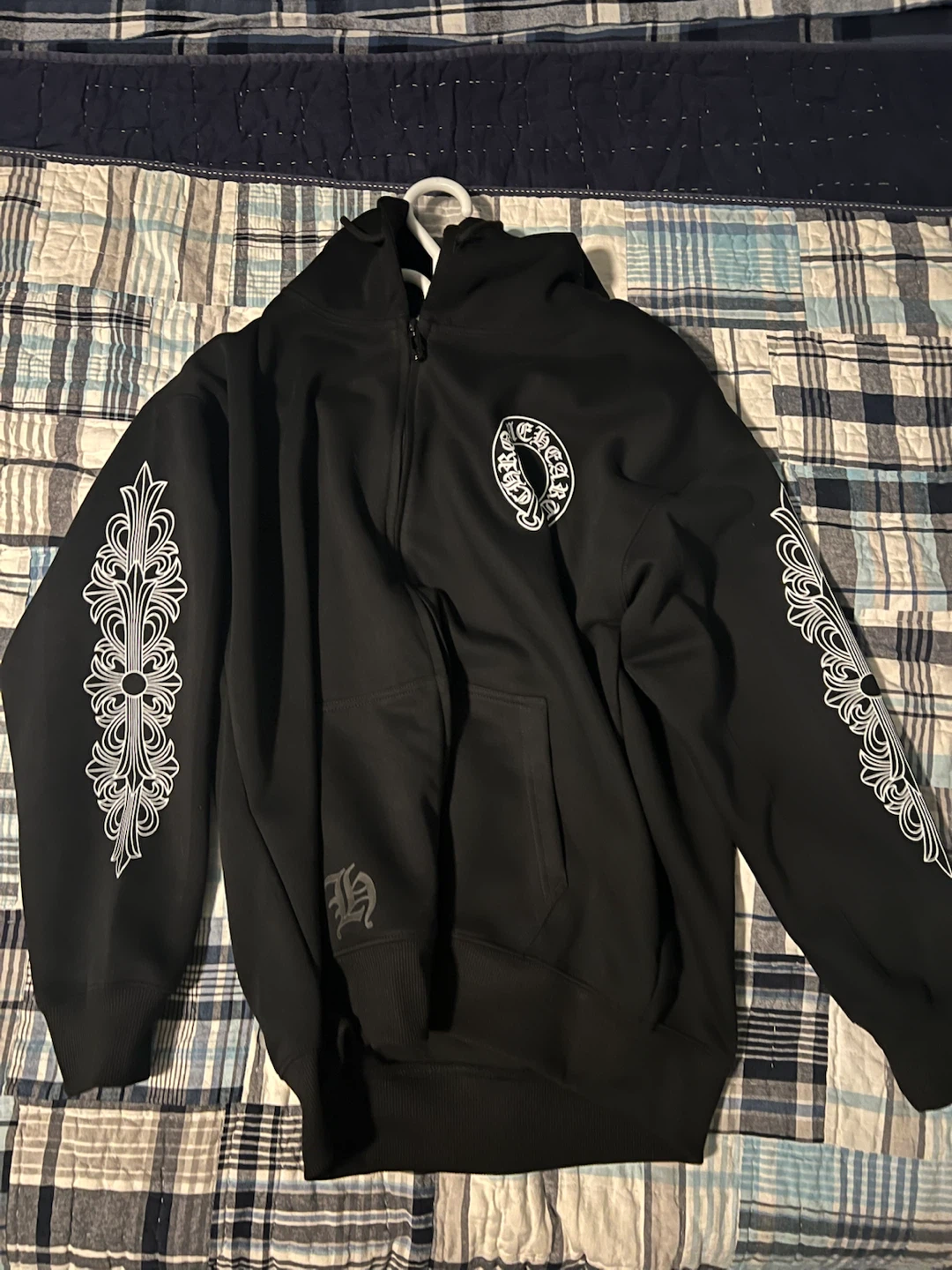 Chrome hearts zip hoodie