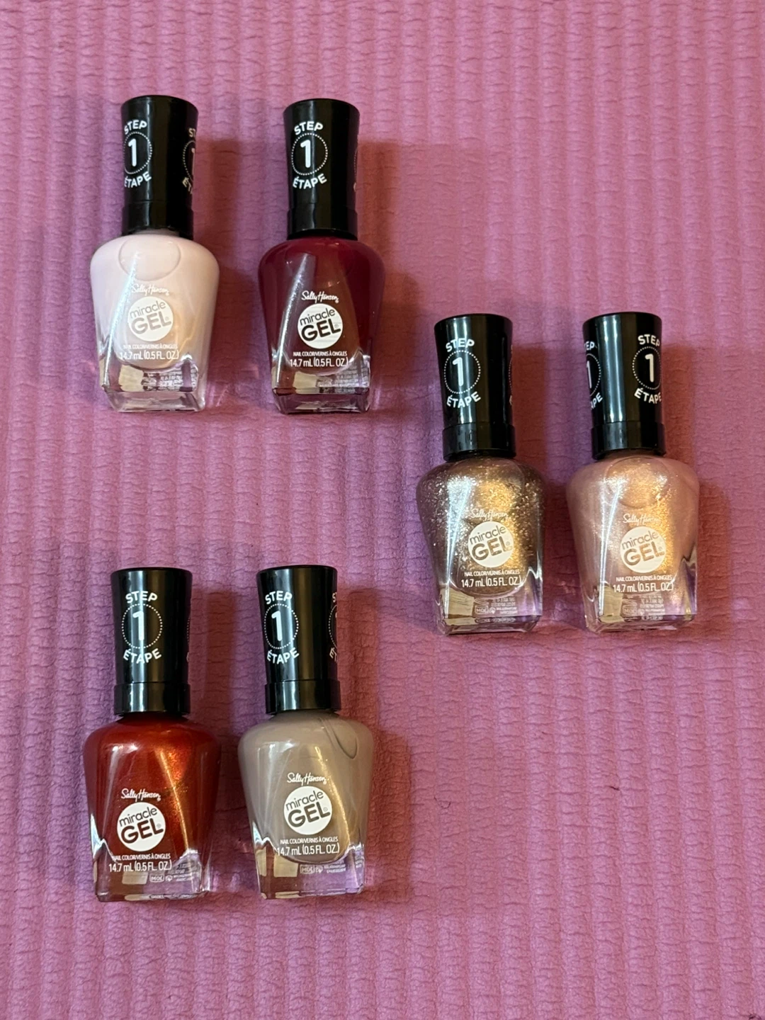 NEW✨Sally Hansen Miracle Gel Nail Polish Lot